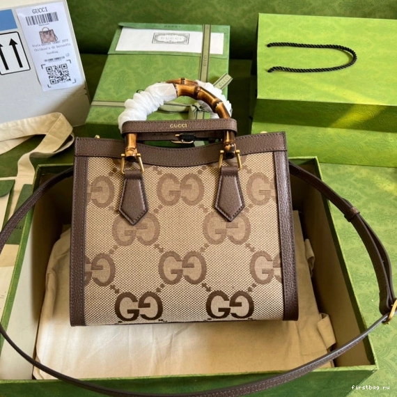 Firstbag ru GG small jumbo bag with Diana tote Gucci 0823
